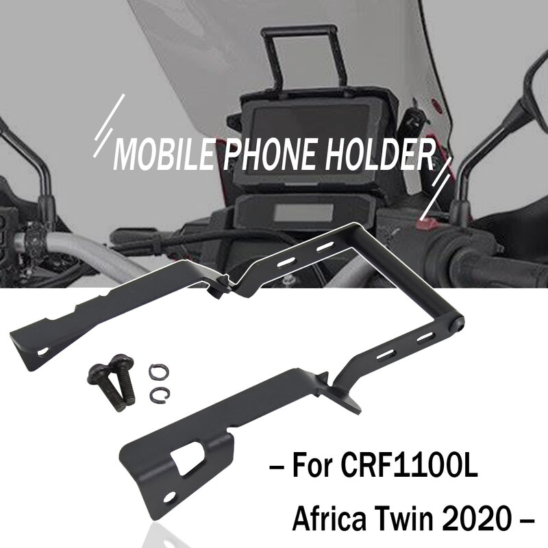 CRF 1100 L جديد حامل هاتف مقود قوس لهوندا CRF1100L أفريقيا التوأم 2020 2021 لتحديد المواقع الملاحة جبل قوس لوحة