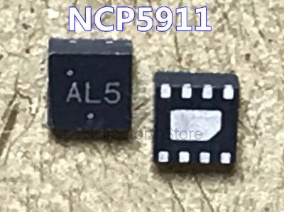 جديد الأصلي 10 قطعة/الوحدة NCP5911MNTBG NCP5911 ALZ QFN-8 بالجملة وقفة واحدة قائمة التوزيع