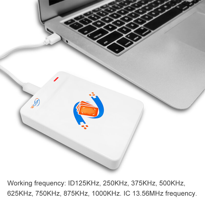 مبرمج مشفر USB UID T5577 مفتاح فوب بطاقة دعم NFC الهاتف/معصمه قارئ تردد الراديو الناسخ الناسخ 125 كيلو هرتز 13.56 ميجا هرتز