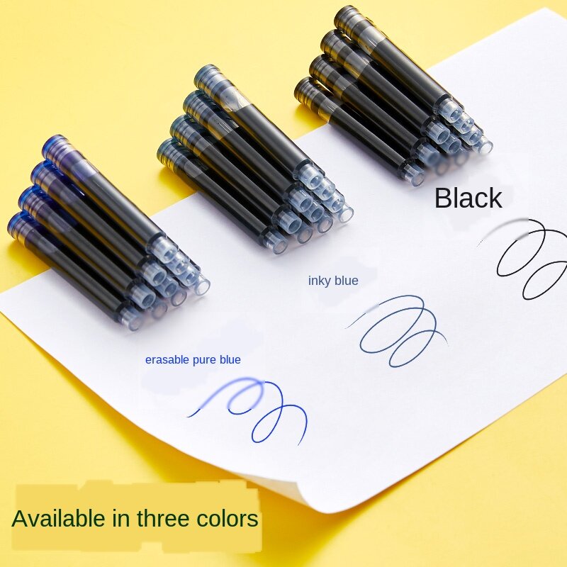 أسود/أزرق 30 قطع Hongdian أسود قلم حبر خراطيش الحبر 3.4 مللي متر قطر ل HongDian قلم حبر