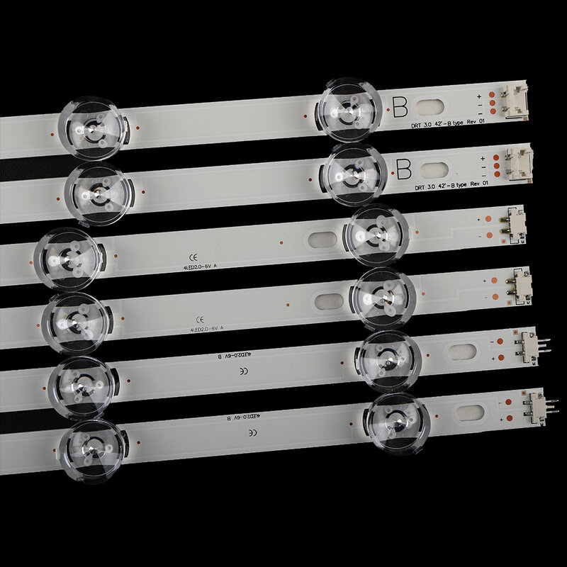 مجموعة جديدة 8 قطعة LED شريط إضاءة خلفي ل LG 42 "TV inنوت k DRT 3.0 42" A/B نوع 42LB5500 42LB5600