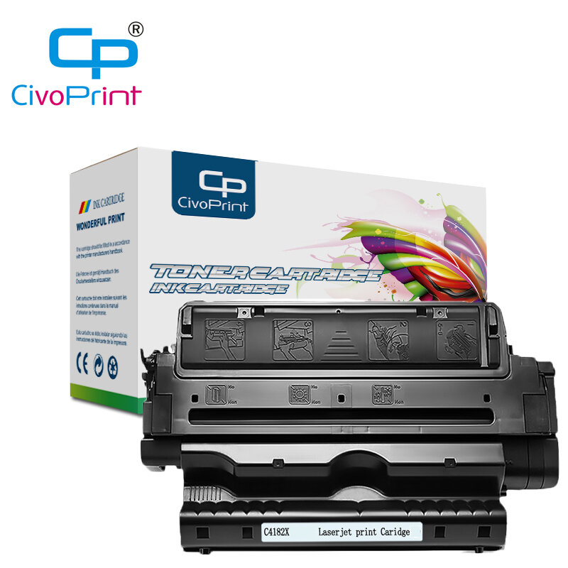 Civoprint 4182X 82X مسحوق حبر متوافق محبرة لـ HP C4182X C4182 C 4182X 82X 8150 8150dn 8100 (20K صفحات)