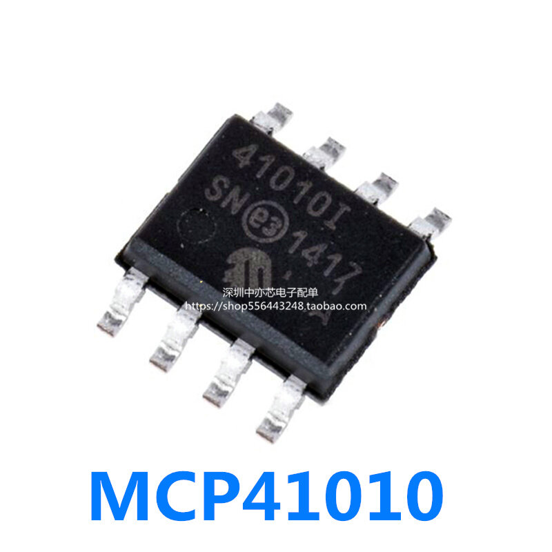 Mcp41010 Mcp41010-i / Sn 41010i لوحة قياس جهد رقمي رقاقة