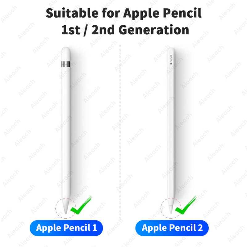 قلم رصاص نصائح لأبل قلم رصاص ، 1st و 2nd جيل ، طبقة مزدوجة 2B و HB و طرف رقيق ، يكفي لاستخدام 4 سنوات