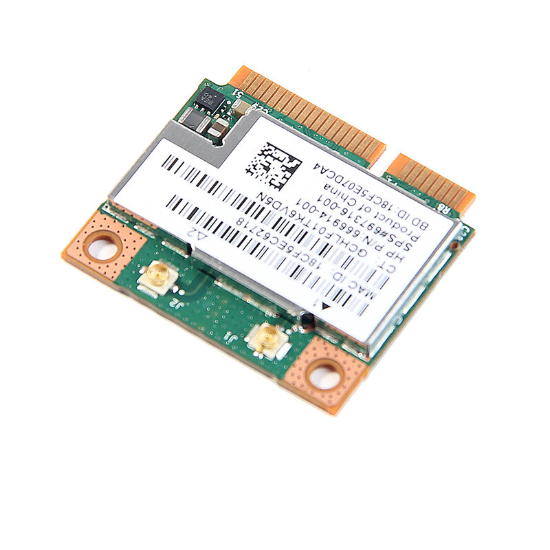 ثنائي النطاق 300Mbps BCM943228HMB ل Bluetooth4.0 802.11a/b/g/n واي فاي بطاقة لاسلكية نصف صغيرة PCI-E دفتر Wlan 2.4G/5Ghz محول