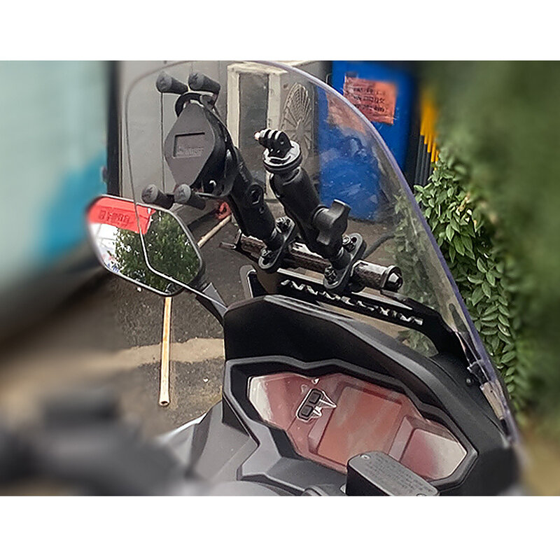 جديد دراجة نارية ل SYM MAXSYM TL 500 TL500 2020 الجبهة حامل هاتف حامل الهاتف الذكي هاتف به خاصية التتبع عن طريق الـ GPS الملاح لوحة قوس