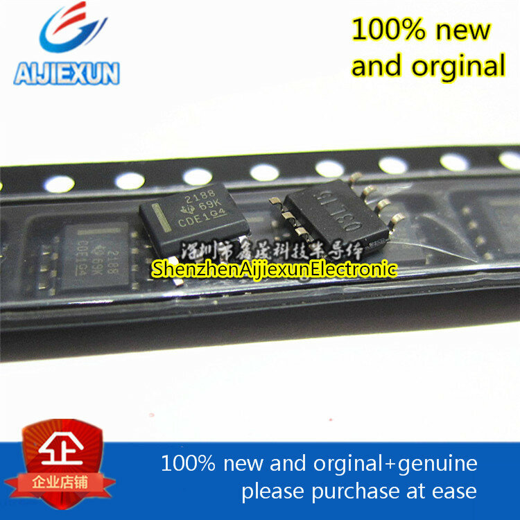 10 قطعة 100% الأصلي والجديد OPA2188AIDR SOP8 الحرير الشاشة 0.03-uV/C الانجراف ، منخفضة الضوضاء ، السكك الحديدية إلى السكك الحديدية الإخراج ، 36-V مخزون كبير
