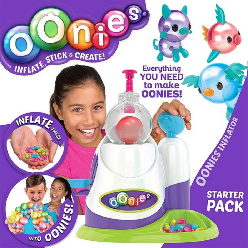 Oonies-عبوة إعادة تعبئة سحرية عالية الجودة للأطفال ، كرة لاصقة إبداعية ، صناعة يدوية ، منفاخ الفقاعات ، ألعاب onoies