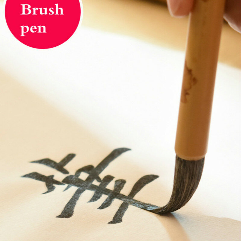 3 قطعة/المجموعة الصينية الكتابة فرش السحب البيضاء الصوف متعددة الشعر الخط فرشاة ل الصينية اللوحة الكتابة ممارسة