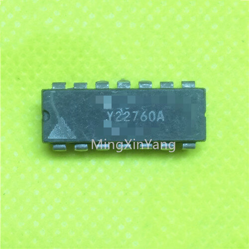 2 قطعة Y22760A DIP-14 Mosfet لرقاقة الدوائر المتكاملة IC