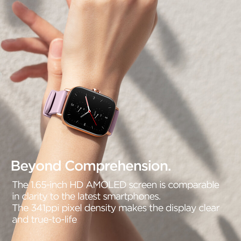 الأصلي Amazfit GTS 2e Smartwatch اليكسا المدمج في 90 وسائط الرياضة لتحديد المواقع ساعة ذكية ذكية للرجال النساء أندرويد iOS الهاتف