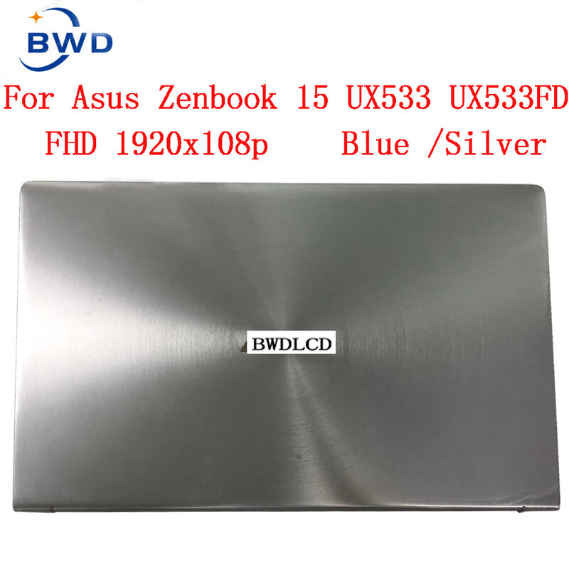 قطع غيار أصلية 15.6 بوصة لـ ASUS ZenBook 15 UX533 UX533F UX533FD تجميع شاشة LCD بدقة 1920X1080 قطع علوية للكمبيوتر المحمول