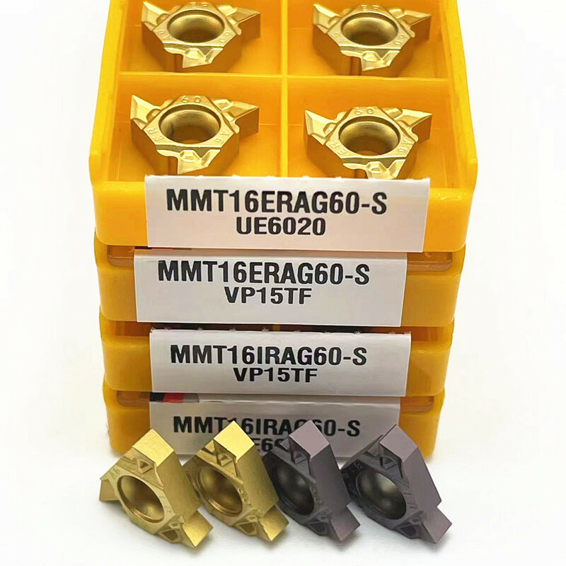 MMT16IR MMT16ER AG60-S VP15TF ER6020 US735 CNCThread قاطعة المطحنة كربيد أداة MMT 16ER 16IR تحول أداة