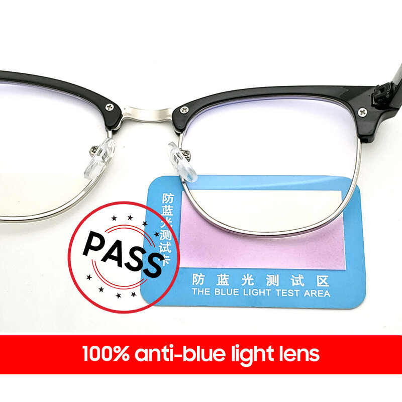 VIVIBEE-نظارات مانعة للضوء الأزرق للرجال والنساء ، إطارات سوداء ، نظارات كمبيوتر ، مرشح أشعة مربعة ، نظارات للألعاب