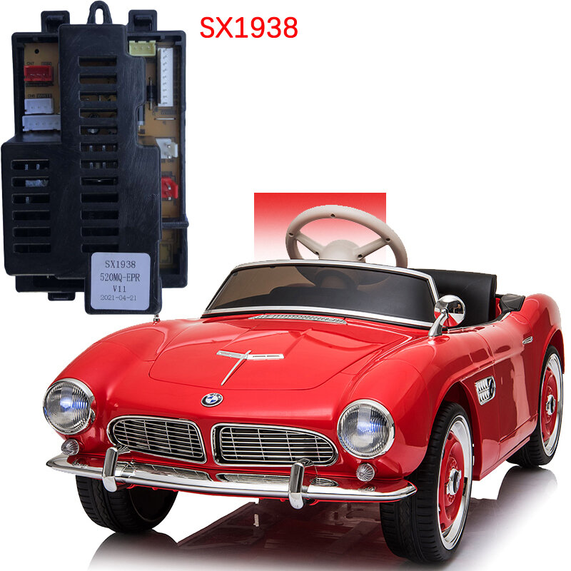 HLX-سيارة تحكم عن بعد كهربائية للأطفال ، قطع غيار لوحة للأطفال ، جهاز استقبال بلوتوث ، 2.4G ، سيارة لعبة ، SX1938