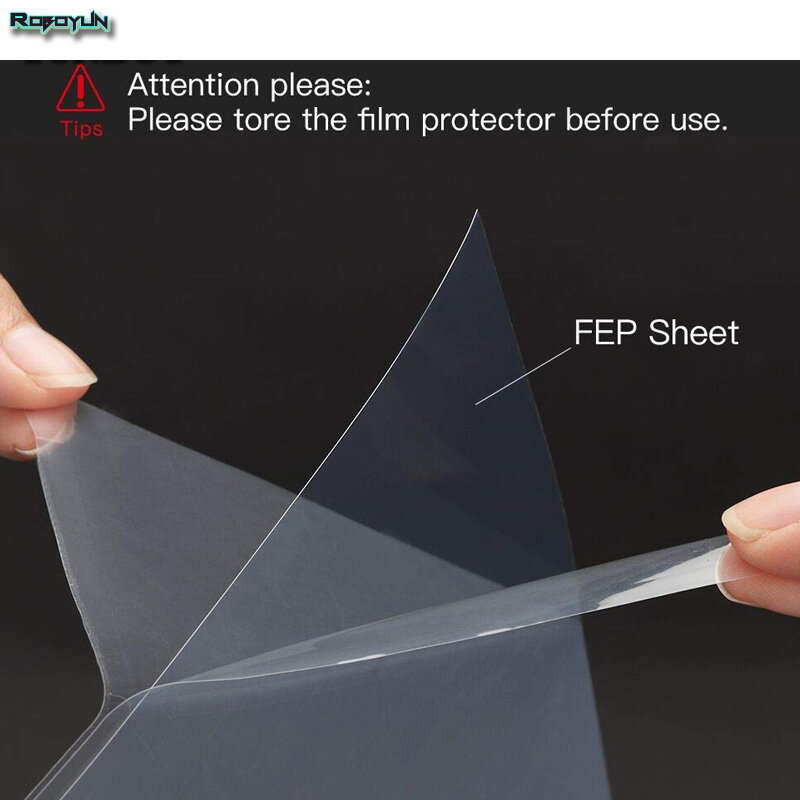 FEP فيلم ل الفوتون أحادية X الراتنج 3D طابعة 280x200 مللي متر SLA/LCD ملاءات 0.15 مللي متر FEP FEP فيلم ForDuplicator D8 Ld-003 8.9 بوصة lcd