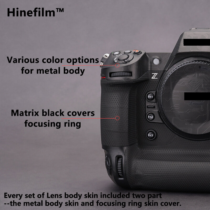 Z9 كاميرا ملصق غطاء الجلد Nikon Z 9 كاميرا ملصق مائي حامي معطف التفاف ملصق مقاومة للخدش ملصق حائط من الفينيل‏ التفاف غطاء