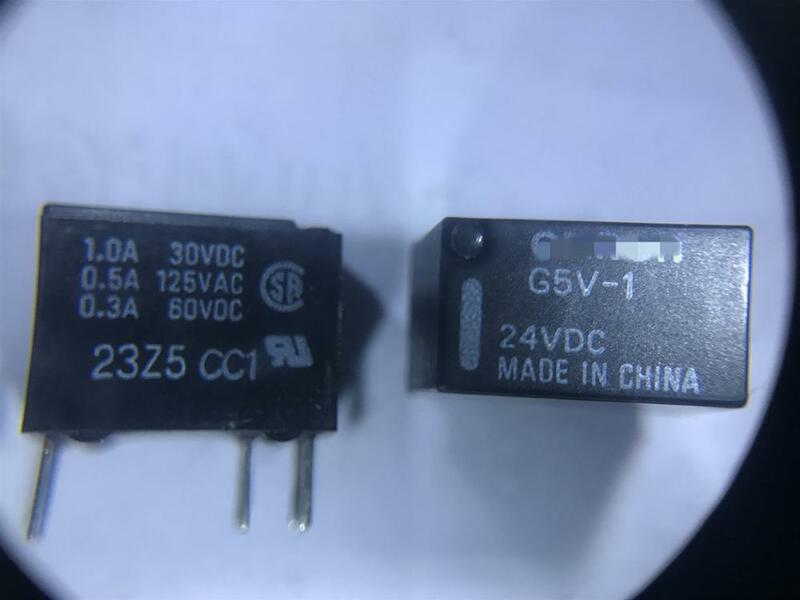 5 قطعة G5V-1-24VDC تقوية كهربائية GV5-1 24VDC 1.0A 30VDC 0.5A 125VAC 0.3A 60VDC جديد الأصلي G5V-1-24
