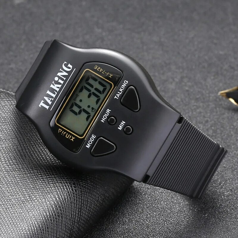 الفرنسية يتحدث ساعة اليد الإلكترونية الرياضة Watche مع إنذار 742F