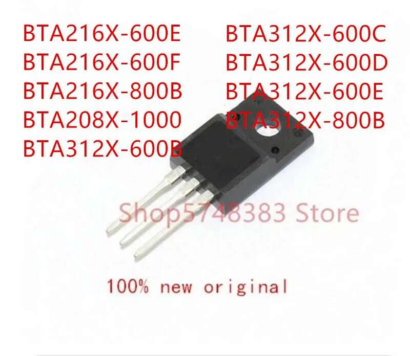 10 قطعة BTA216X-600E BTA216X-600F BTA216X-800B BTA208X-1000 BTA312X-600B BTA312X-600C BTA312X-600D BTA312X-600E BTA312X-800B