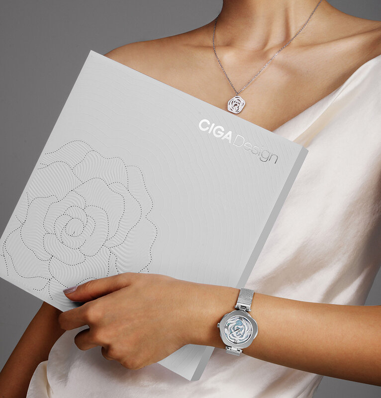 CIGA Design-الدنمارك ساعة يد للنساء ، التلقائي الميكانيكية ، اليابان حركة الكوارتز ، السيدات ساعة معصم ، الفولاذ المقاوم للصدأ ساعة
