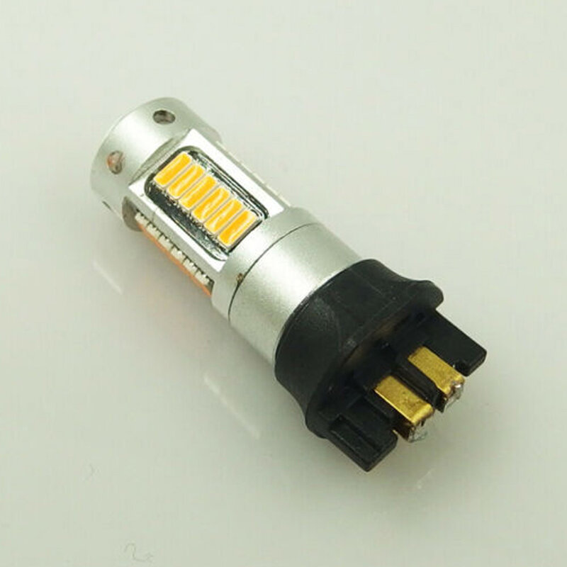 2 قطعة LED لمبات استبدال بدوره إشارة 12 فولت تيار مستمر 4014-SMD للضوء PW24W PWY24W