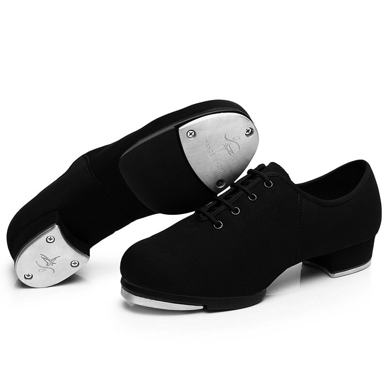 قماش الحنفية أحذية الرجال النساء الكبار الأطفال أكسفورد أحذية الرقص أحذية رياضية لينة أسفل مربع داخلي أحذية من الجلد خطوة الرقص الرياضية