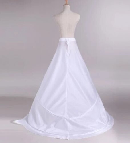 هوب تنورة جديدة 2 خواتم فستان الزفاف الأبيض ثوب نسائي