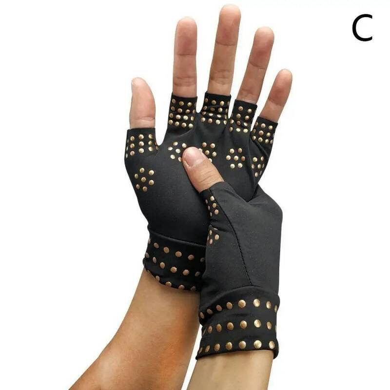 قفازات العلاج المغناطيسي لمكافحة التهاب المفاصل ضغط الصحة الروماتويد لتخفيف آلام اليد اليد المعصم هدفين مصحح