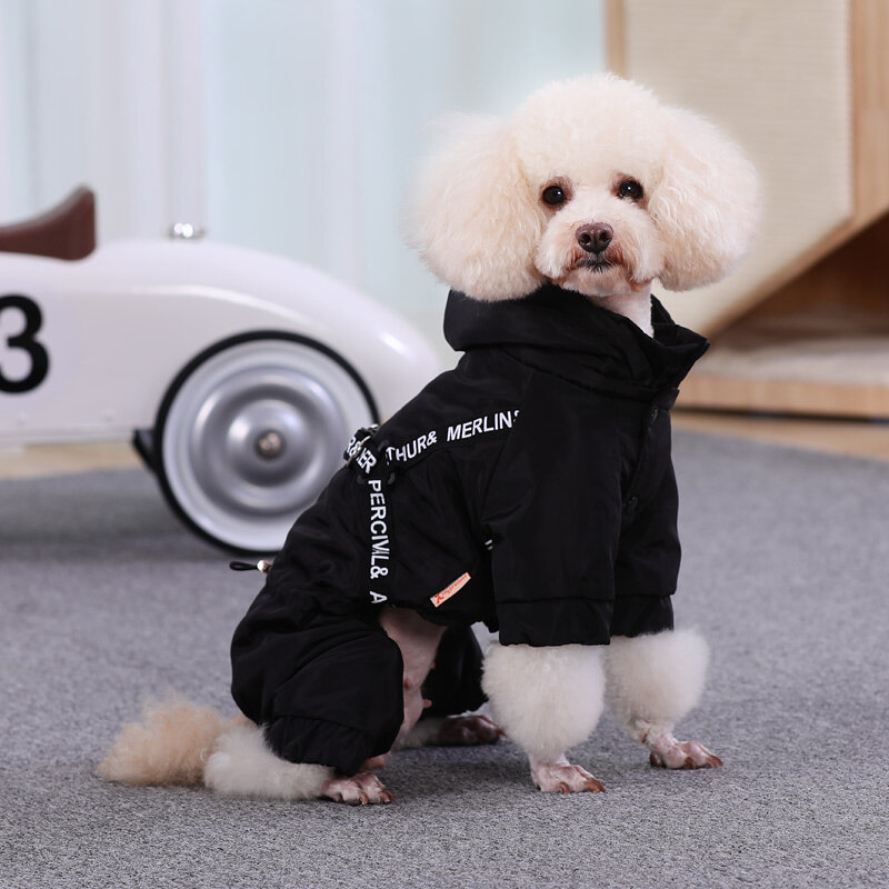معطف جاكيت شتوي دافئ للكلاب الأليفة من HOOPET Dog معطف ملابس من Chihuahua للكلاب الصغيرة والمتوسطة الجرو