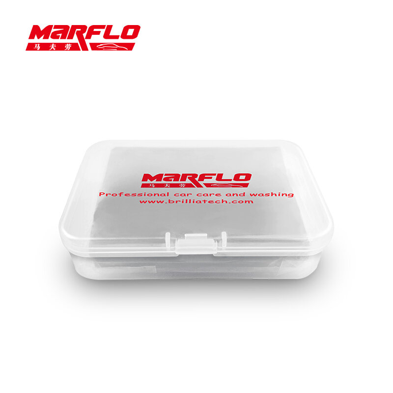 Marflo غسيل السيارات بالتفصيل قطعة صلصال سحري 100g غرامة متوسطة الملك الصف الثقيلة 80g جديد Piont كلاي بار الملوثات إزالة قوية