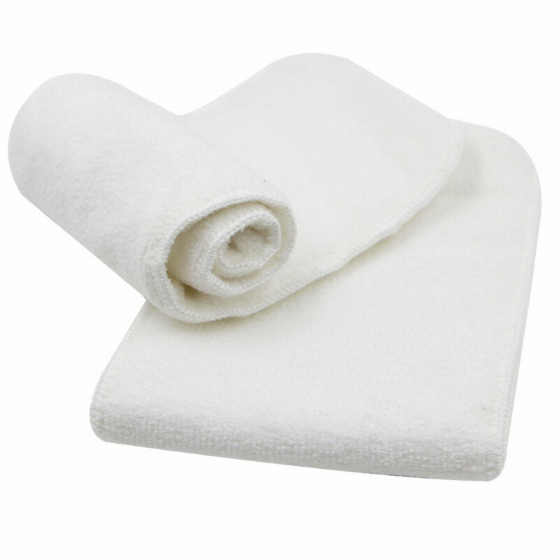 10 قطعة قابلة لإعادة الاستخدام الدابر إدراج قابل للغسل التعزيز بطانات ل جيب حقيقي القماش الحفاض غطاء حفاضات التفاف إدراج 2 طبقات