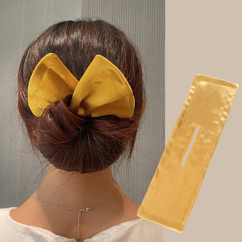2023 رباط شعر على الطراز الفرنسي مطبوع على شكل فيونكة من الحديد أدوات تصفيف الشعر النسائية المريحة متعددة الألوان