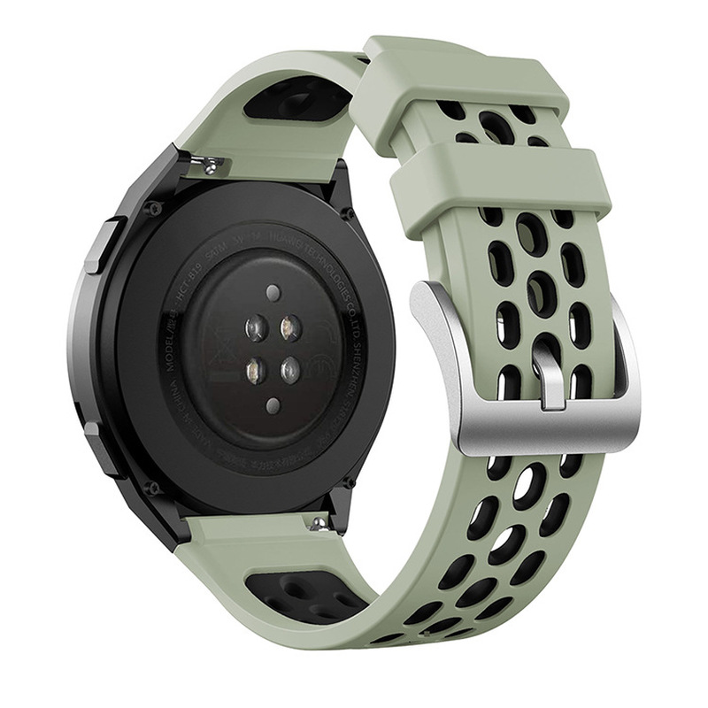 سيليكون حزام ساعة لهواوي ساعة GT 2e Smartwatch الفرقة استبدال GT2e معصمه 22 مللي متر سوار حزام حزام العصابات ساعة تنفس