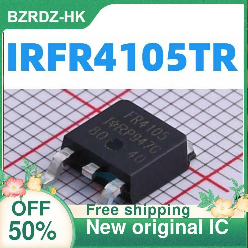أصلي IRFR4105TRPBF IC, IRFR4105, FR4105, 27A, 55V, TO-252, 20 قطعة
