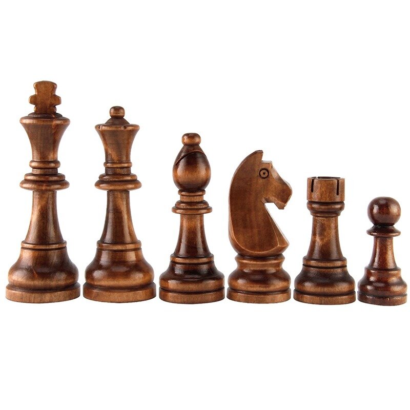 32 قطعة شطرنج خشبي قطع كاملة Chessmen الدولية كلمة لعبة الشطرنج قطعة الشطرنج الترفيه اكسسوارات
