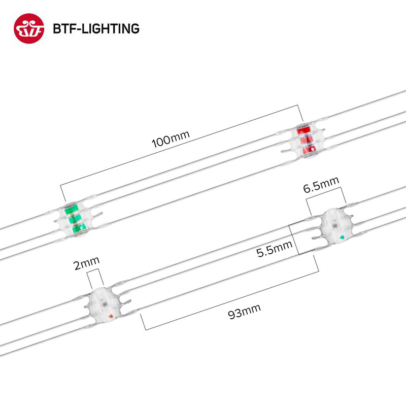 WS2812B RGBIC أضواء عيد الميلاد LED سلسلة 5 متر 50 المصابيح WS2812 حفلة عيد ميلاد غرفة الديكور ضوء عنونة فردي DC5V