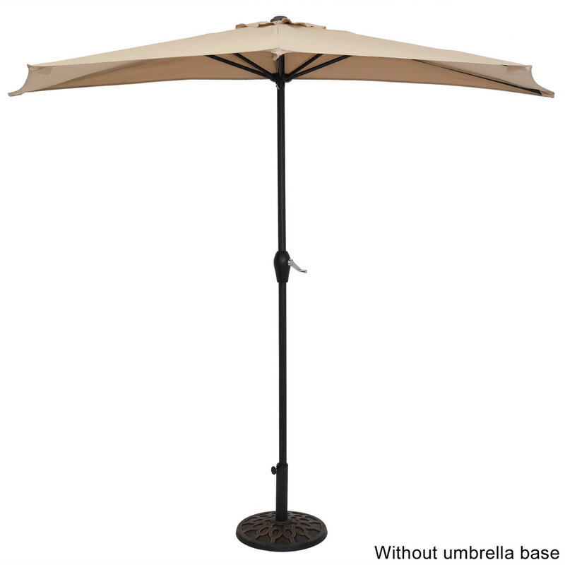 مظلة مضادة للماء قابلة للطي, شمسية بلونين 9 أقدام نصف مظلة مقاومة للماء قابلة للطي مستودع الولايات المتحدة