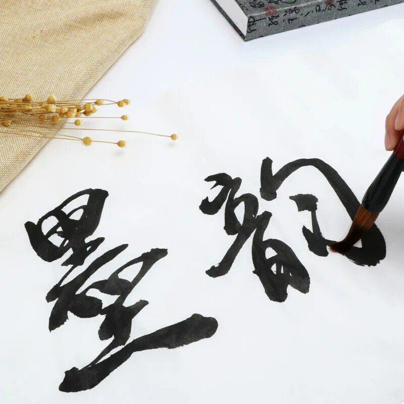 7 قطعة الخط فرشاة القلم الصينية الذئب حجر الغرير الصوفية متعددة الشعر اللوحة فرشاة الصينية المائية الكتابة فرشاة مجموعة