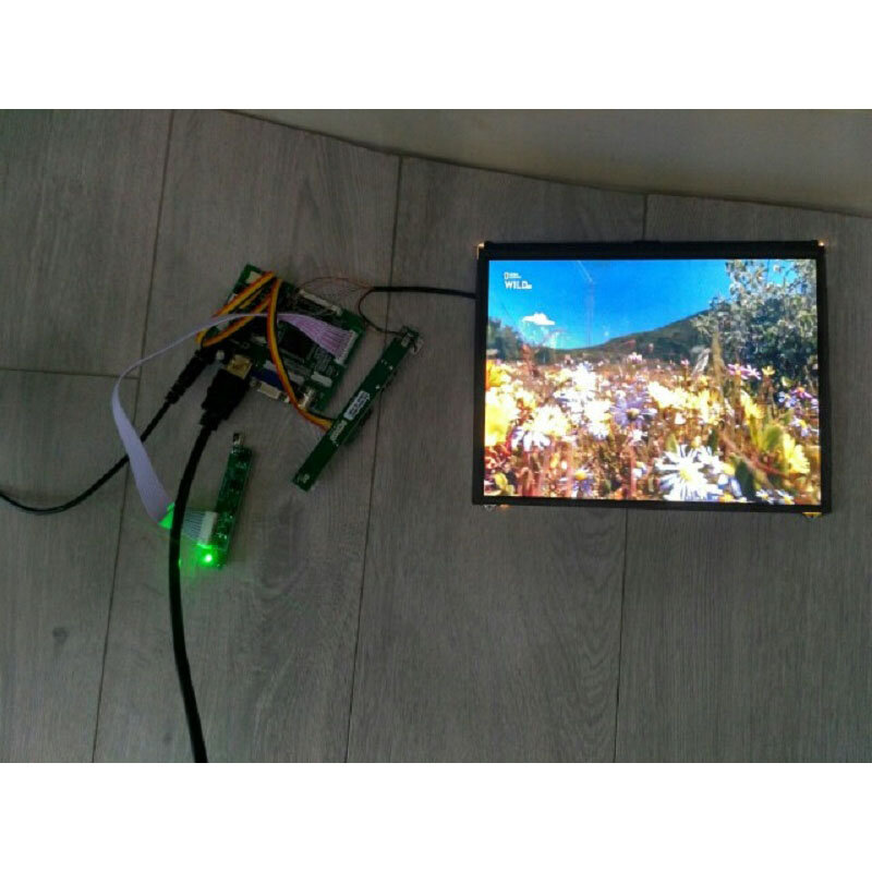 عدة العمل ل LP097X02(SL) 1024x768 وحدة تحكم بشاشة إل سي دي مجلس البعيد شاشة سائق لوحة 30pin LED 2AV HDMI VGA مراقب لتقوم بها بنفسك LVDS 9.7"
