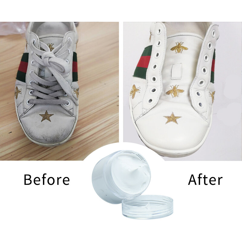 أبيض جلد الطلاء حذاء الطلاء كريم لحقيبة أريكة جلدية إصلاح الملابس استعادة اللون تغيير الطلاء 30 مللي