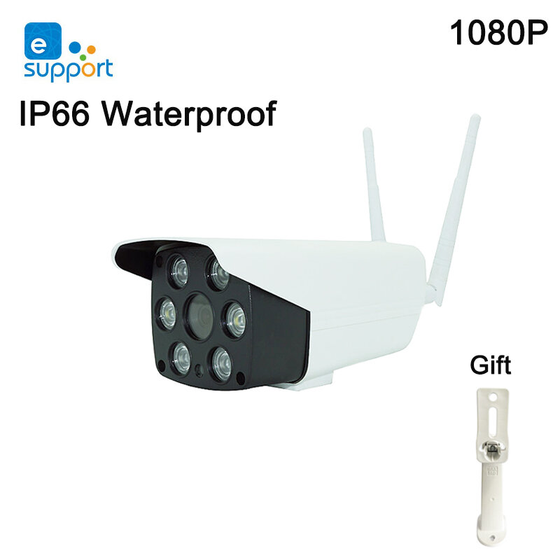 كاميرا خارجية ذكية مقاومة للماء ، واي فاي ، دائرة الرقابة الداخلية ، صوت بااتجاهين ، رؤية ليلية ، IR LED ، اتصال داخلي ، IP66 ، ip P ، جديد