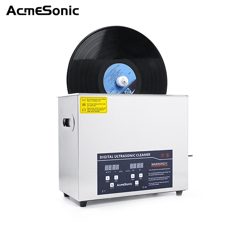 ACMESONIC بالموجات فوق الصوتية تنظيف آلة سجل تنظيف آلة مسجل فينيل الولايات المتحدة التوصيل يتم شراؤها في الجمع بين سجل التنظيف