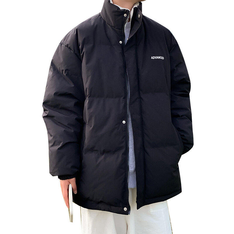 HAWAIFISH الدافئة سميكة الرجال النساء سترات المتضخم معطف غير رسمي الهيب هوب الشارع الشهير Harajuku موضة سترة قطن 2021 الشتاء