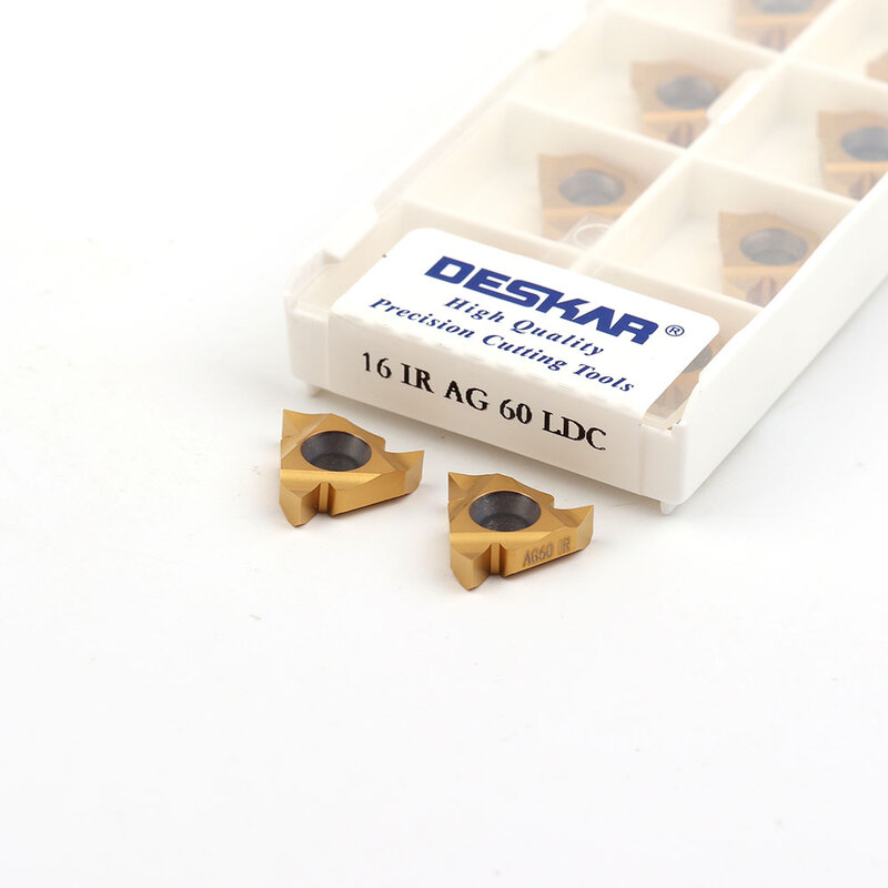 DESKAR-أداة تحول الخيط ، أصلي 100% ، 16ER 16IR A55 G55 AG55 A60 G60 LDA LDC ، إدراج أداة مخرطة CNC