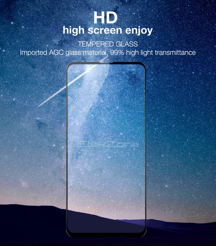 واقي شاشة كامل لهاتف Huawei Honor 9X 9X lite ، زجاج مقوى لهاتف Huawei Honor 9X pro