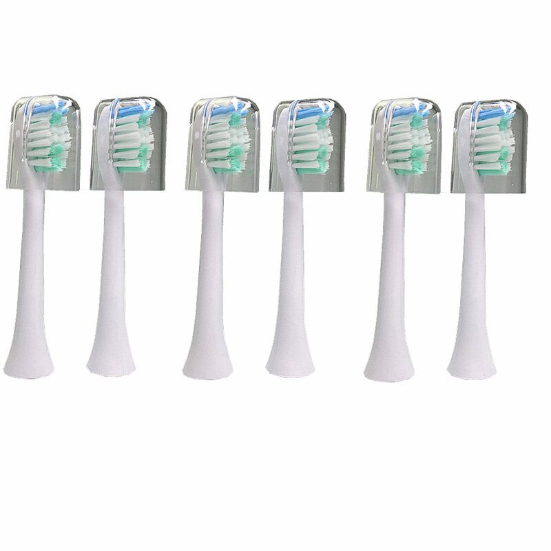 2 قطعة استبدال فرشاة الأسنان الكهربائية رئيس ل Sarmocare S100/S200 الترا سونيك سونيك صالح Digoo DG-YS11