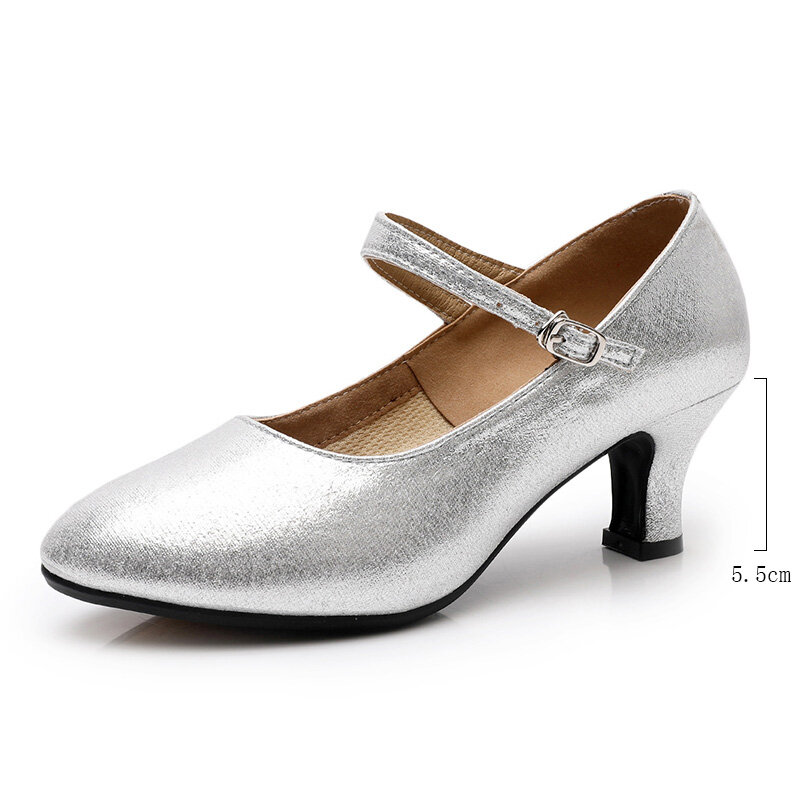 أحذية عالية الكعب للرقص للنساء ماري جين أحذية كبيرة الحجم قاعة الرقص الجاز التانغو أحذية الرقص في الهواء الطلق للنساء