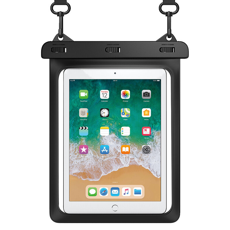 حافظة لجهاز iPad Air 5 10.9 ، سامسونج تاب S4/ S3/ S2/Tab A 9.7 حقيبة جافة للسباحة تحت الماء