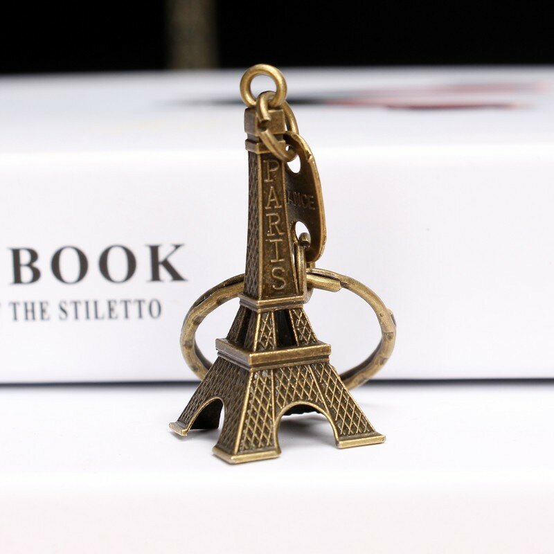 10 قطعة الموضة باريس برج ايفل شكل المفاتيح الجدة أداة حلية تذكارية هدية الكريسماس المفاتيح انخفاض الشحن